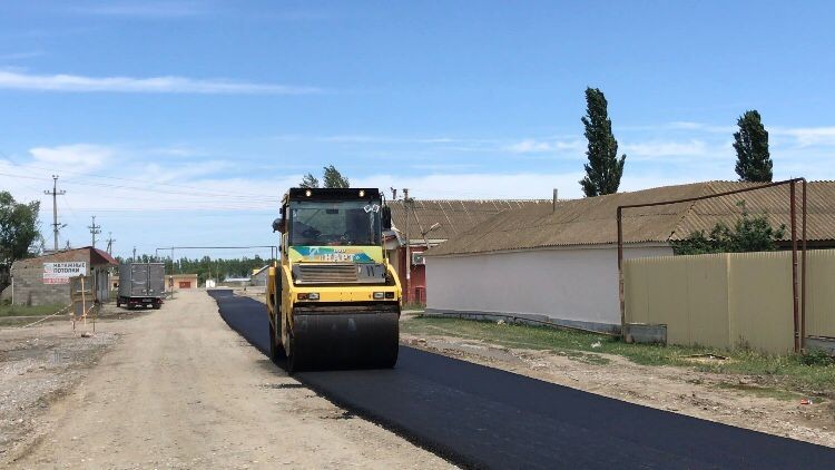 В Бабаюртовском районе продолжается реконструкция улиц.