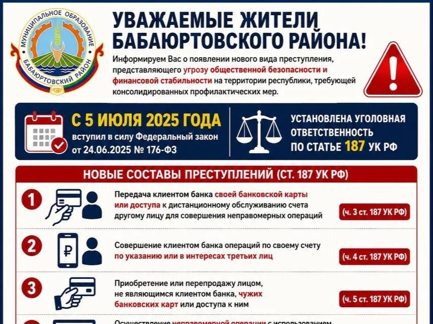 Уважаемые жители Бабаюртовского района!.